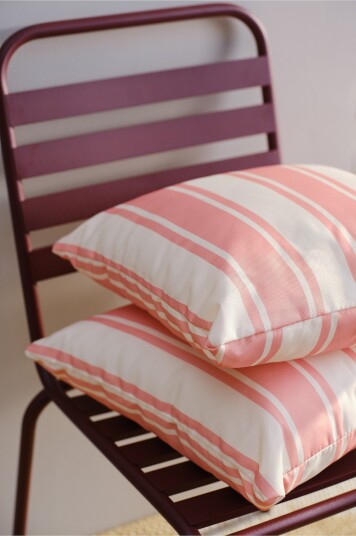 Jotex 2pakke Pute Rosa stripe MENTON 2234441050 Jotex 2pakke Pute Rosa stripe MENTON 2234441050