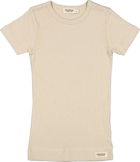 MarMar Plain Tee SS Modal Grey Sand (104 / 4 år)