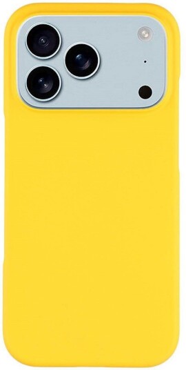 EIDERWOOD iPhone 17 Pro Hard Plast Deksel – Gul