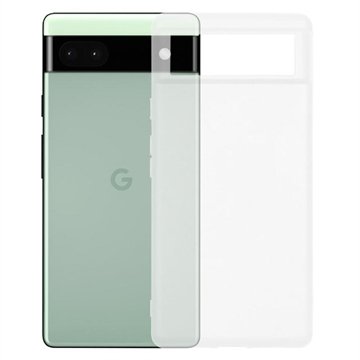 Antiskli Google Pixel 6a TPU-deksel Gjennomsiktig