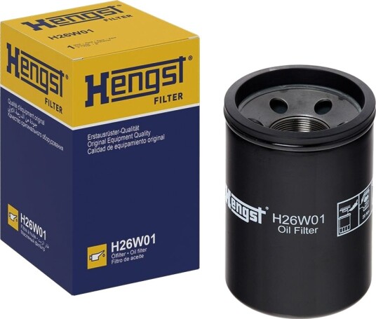 Oljefilter HENGST FILTER H26W01 Oljefilter HENGST FILTER H26W01