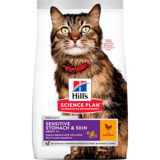 Hill´S Cat Ad Sens Stom&Skin 1.5Kg