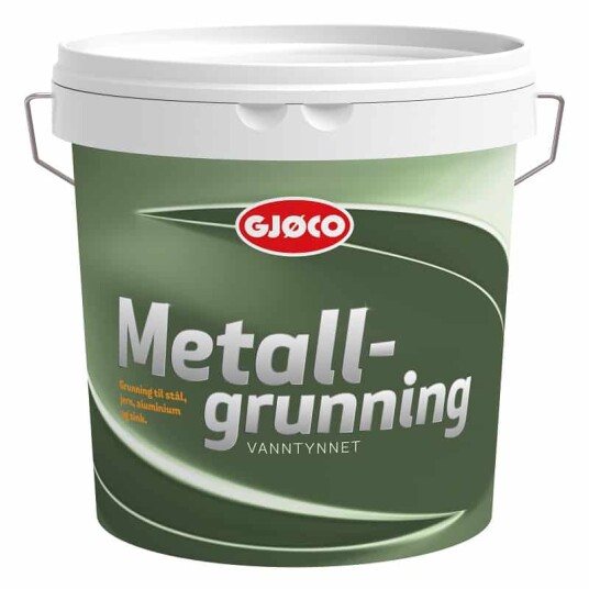 Gjøco Metallgrunning V for stål Alu Sink 3 liter
