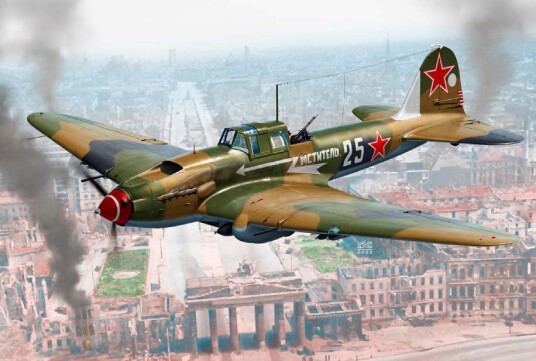 Academy Il-2M3 Berlin 1945 Modellfly Byggesett 1:48