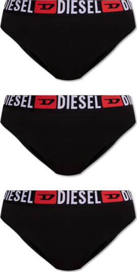 Diesel Dame Undertøy Svart 2XS,