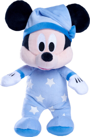 Disney Mikke Mus Plysjbamse 25cm Sov Godt Mikke Mus Disney Mikke Mus Plysjbamse 25cm Sov Godt Mikke Mus