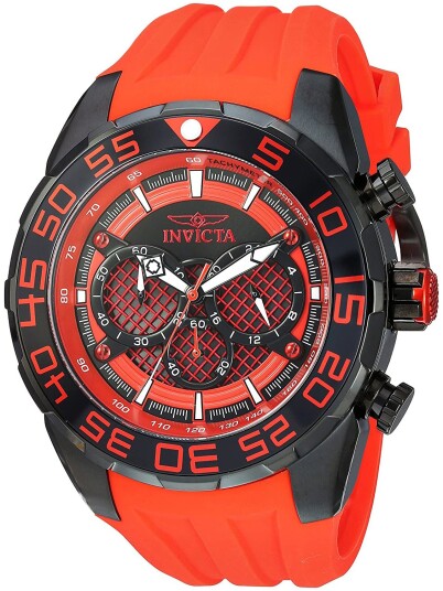 Invicta Herreklokke 26310 Flerfarget/Gummi Ø50 mm Invicta Herreklokke 26310 Flerfarget/Gummi Ø50 mm