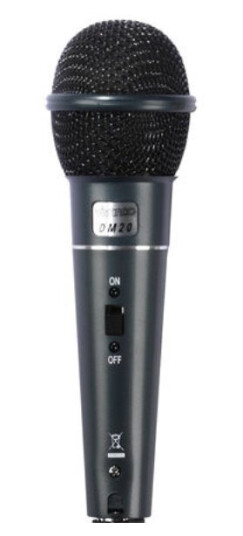 Vivanco DM 20 Studiomikrofon Svart