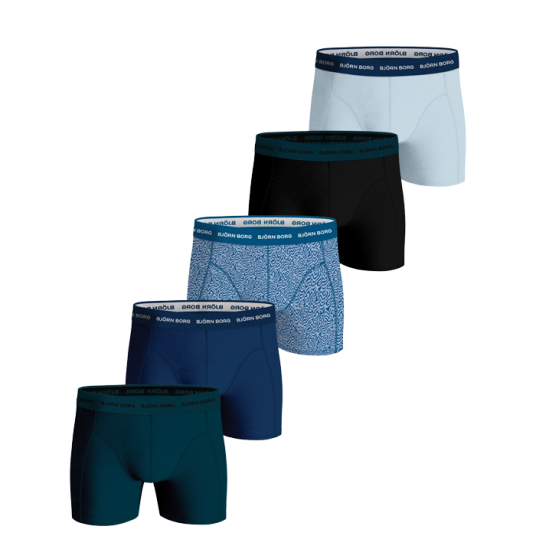 5-Pack Cotton Stretch Boxer, Multipack Multi XX-large