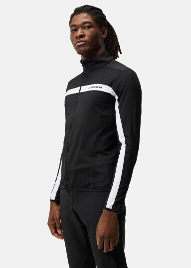 J.Lindeberg Jarvis Mid Layer Black  Xl