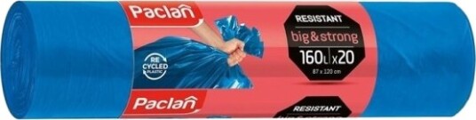 Søppelsekker Paclan 120 L 25 Stk