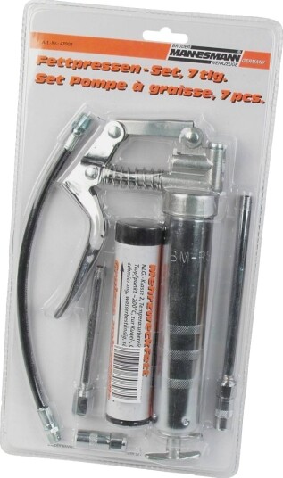 Brüder Mannesmann Man 47002 Fettpistolsett 6 Deler 47002