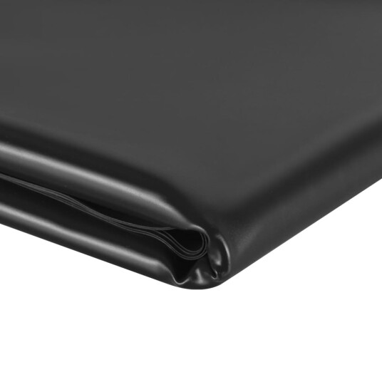 vidaXL Damduk svart 4x4 m PVC 0,5 mm