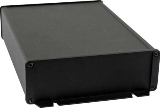 Hammond Electronics 1457T2202bk Universalkapsling 220 X 165 X 55 Aluminium Sort 1 Stk.