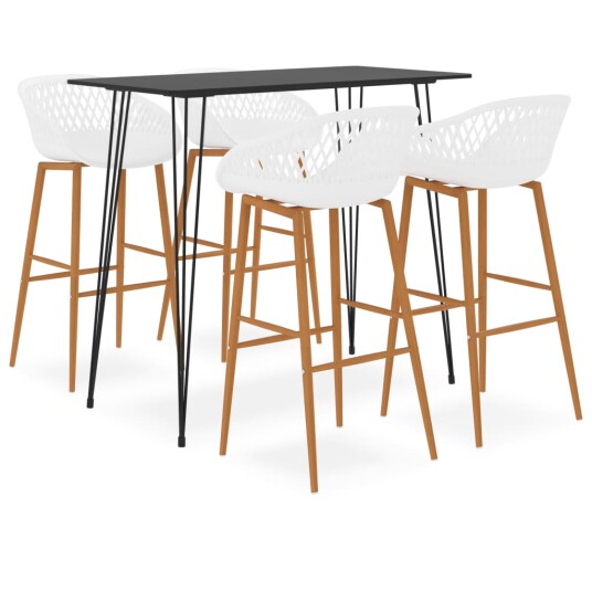  Barsett 5 deler svart og hvit 8720286172223