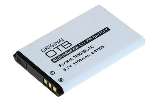 Mobilbatteri BL-5C til Nokia - 1100mAh