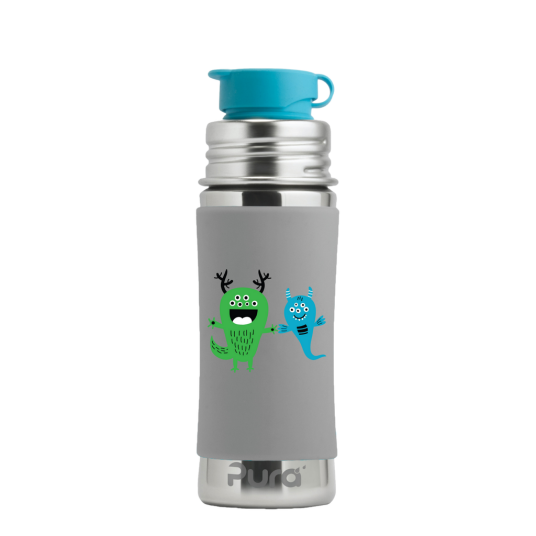 Pura Kiki Sportsflaske 325ml Little Monsters