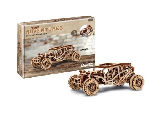 Revell Træ Tiny Adventures Buggy Bilmodel Byggesæt