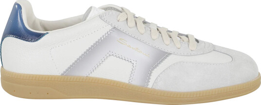 Santoni Herre Sko Hvit 40 EU,