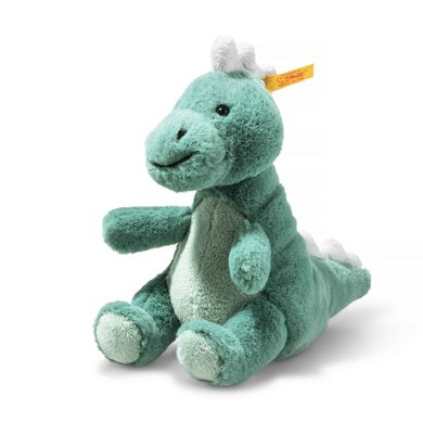 Steiff Myk Cuddly Friends TRex Baby Joshi grønnblå 16 cm