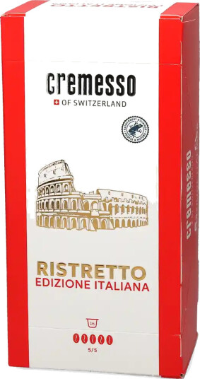 Cremesso | Ristretto Edizione Italiana 16 kapsler til Cremesso