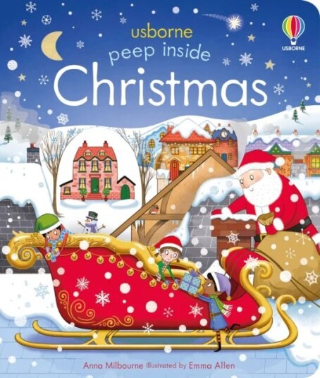 Peep Inside Christmas Av Anna Milbourne