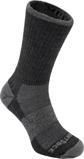 Wrightsock Merino Escape Crew Anti Blister System Grey/Smoke 37-41