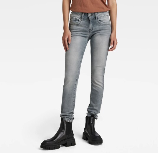 G-Star RAW Lynn Mid Waist Skinny Jeans Grey Women 29-30 Grey female G-Star RAW Lynn Mid Waist Skinny Jeans Grey Women 29-30 Grey female