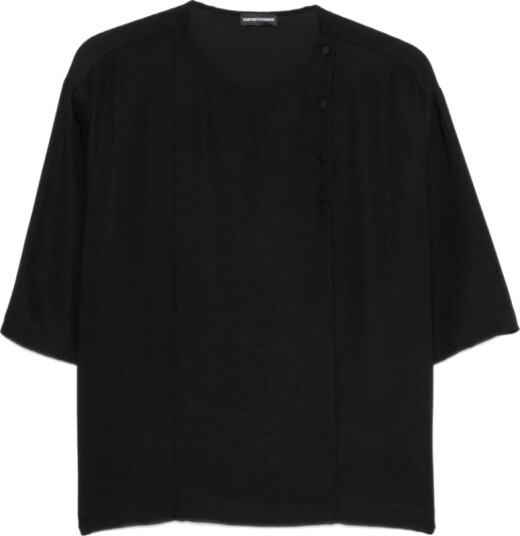 Emporio Armani Dame Topper Svart XS,