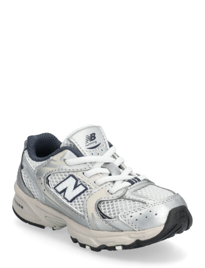 New Balance New Balance 530 Kids Bungee Lace Silver 20