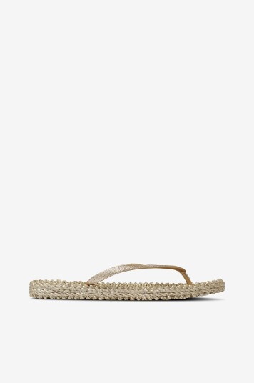 Ilse Jacobsen Flip Flop Glitter Beige Ilse Jacobsen Flip Flop Glitter Beige