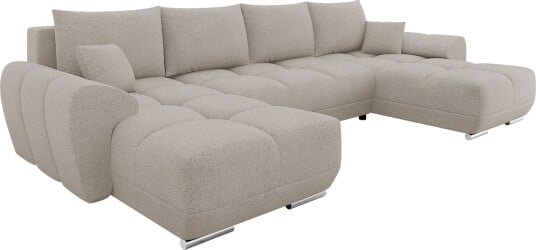 Simerly Sovesofa Dobbeldivan 4 seter   Beige
