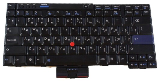 Lenovo - Erstatningstastatur For Bærbar Pc - Russisk - Fru - For Thinkpad X201  X201i