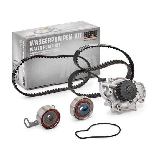 Vannpumpe + tannremmsett HEPU PK07791 Vannpumpe + tannremmsett HEPU PK07791
