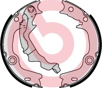 Bremseskosett, håndbrems BREMBO S 30 532