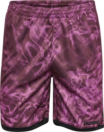 Hummel Shorts hmlBlaze Club 26 Liatris/Huckleberry Hummel 10 år (140) Shorts Bordeaux Lilla Rosa Svart