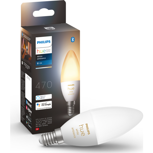 Philips Hue WA Lyskilde 5.2W B39 E14 - 60514 Philips Hue WA Lyskilde 5.2W B39 E14 - 60514