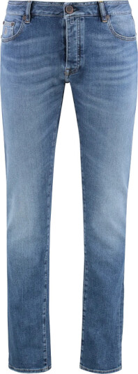 Moorer Herre Jeans Blå W33,