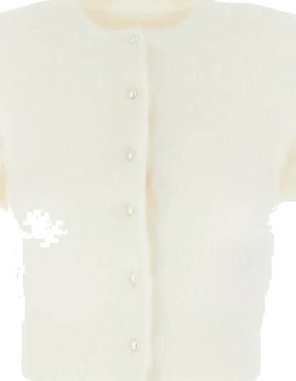 Maison Margiela Dame Strikkevarer Hvit L, Maison Margiela Dame Strikkevarer Hvit L,