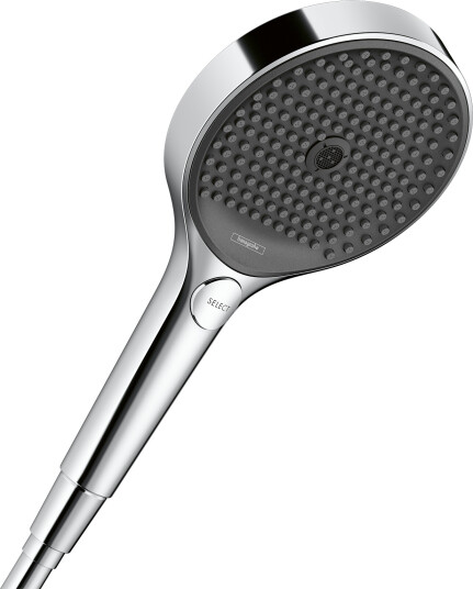 Hansgrohe Rainfinity 130 3jet Med 3 ståletyper og PowderRain, Krom