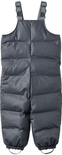 Wheat yttertøy Wheat Baakk PU puffer vinterbukse til barn, Greyblue (92) 92