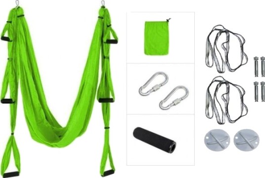 Master Aerial Air Joga-Hengekøye Hamak 2,5 M Med Feste Master Aerial Air Joga-Hengekøye Hamak 2,5 M Med Feste