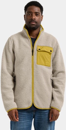 Didriksons Peter Full Zip Yellow Pollen