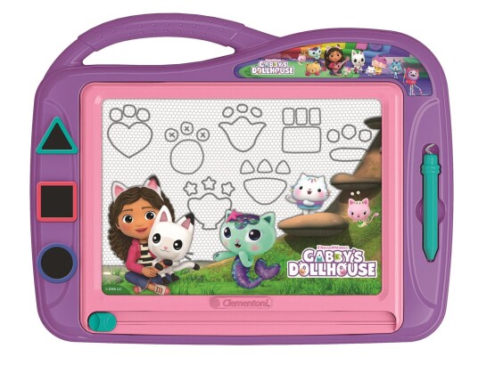 Clementoni Gabby's Dollhouse Magnetic Drawing Board 18787