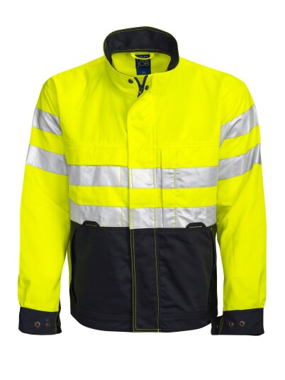 ProJob 6401 Jakke En Iso 20471 Kl 3 Yellow/Black 4XL