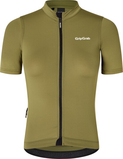 Gripgrab Women"s Ride Short Sleeve Jersey Olive Green XL