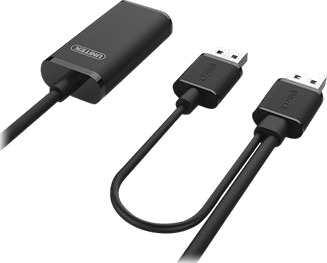 Unitek Usb Forlengelseskabel Usb Hunn Til Usb Usb Kun Strøm Hann Usb 2.0 5 M Aktiv Svart