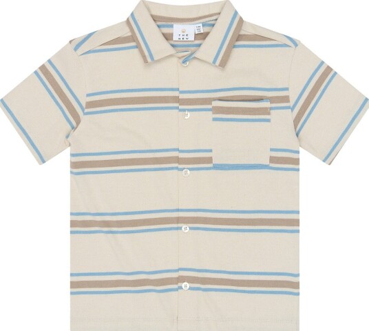 The New Tnthor Os S_S Shirt - Cream - 146/152