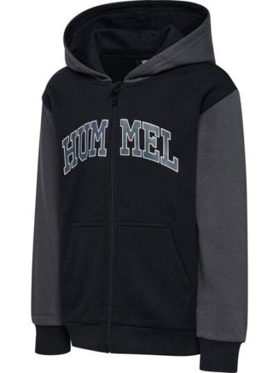 Hummel Alvin Zip hettegenser til barn - asphalt