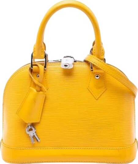 Louis Vuitton Vintage Dame Pre owned Gul ONE SIZE,